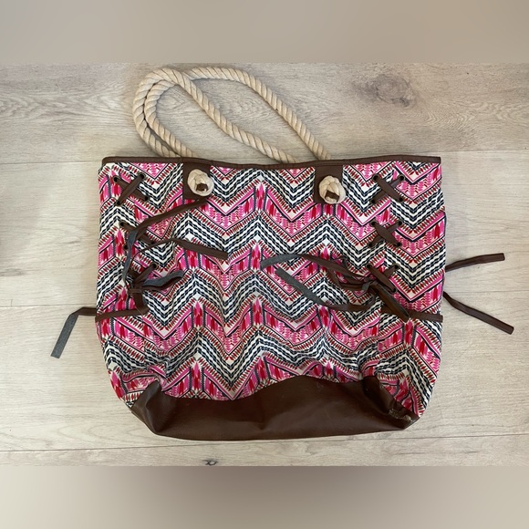 Multi color Billabong fabric bag - Picture 5 of 5